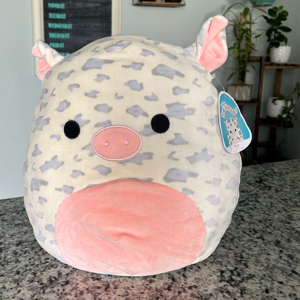 KELLYTOY Squishmallows Rosie The Pig 12”